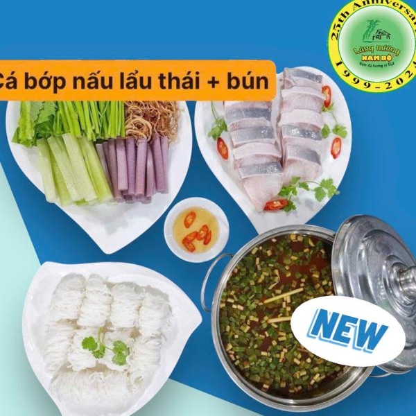 CÁ BÓP NẤU LẨU THÁI